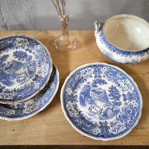 Assiettes Art de la table objet de décoration vaisselles La Brocante de Paula