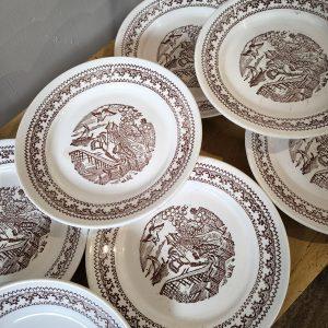 Assiettes Art de la table objet de décoration vaisselles La Brocante de Paula