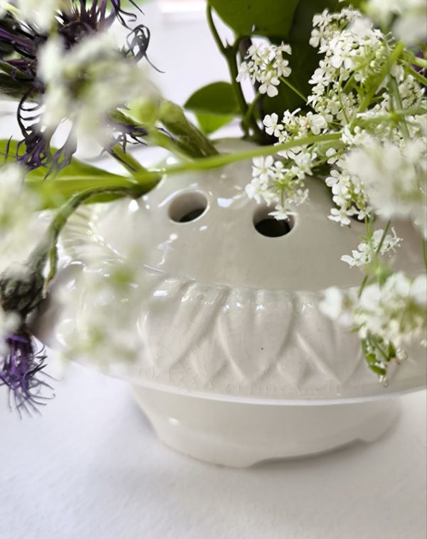 Pique Fleur céramique objet de décoration vintage La Brocante de Paula