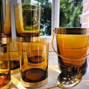 Services à verre Art de la table objet de décoration vaisselles La Brocante de Paula