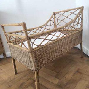 Lit rotin meuble brocante autour de moi