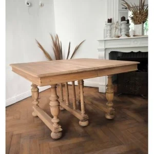 Table Henri II en Noyer Massif Rénovée